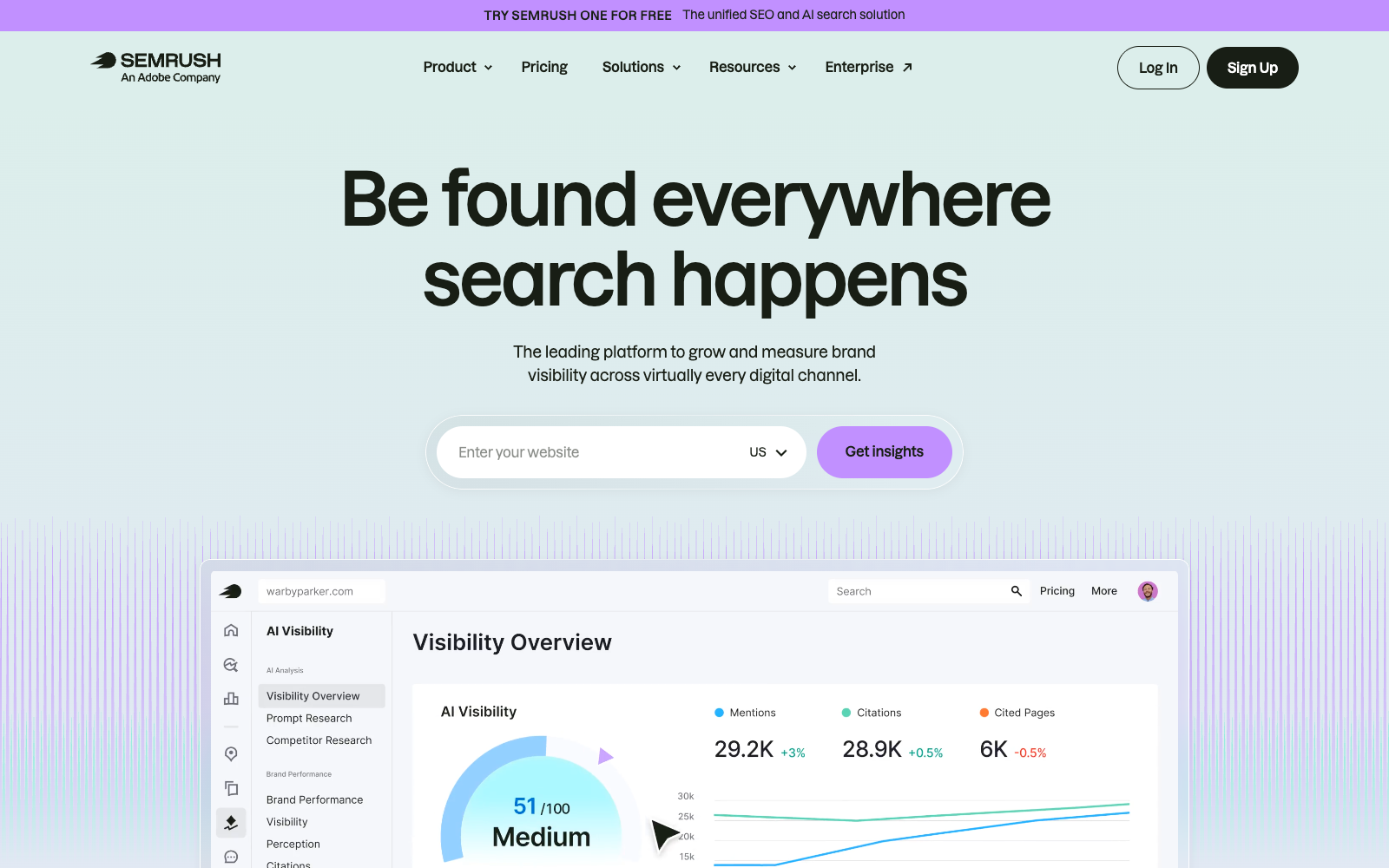 ubersuggest semrush