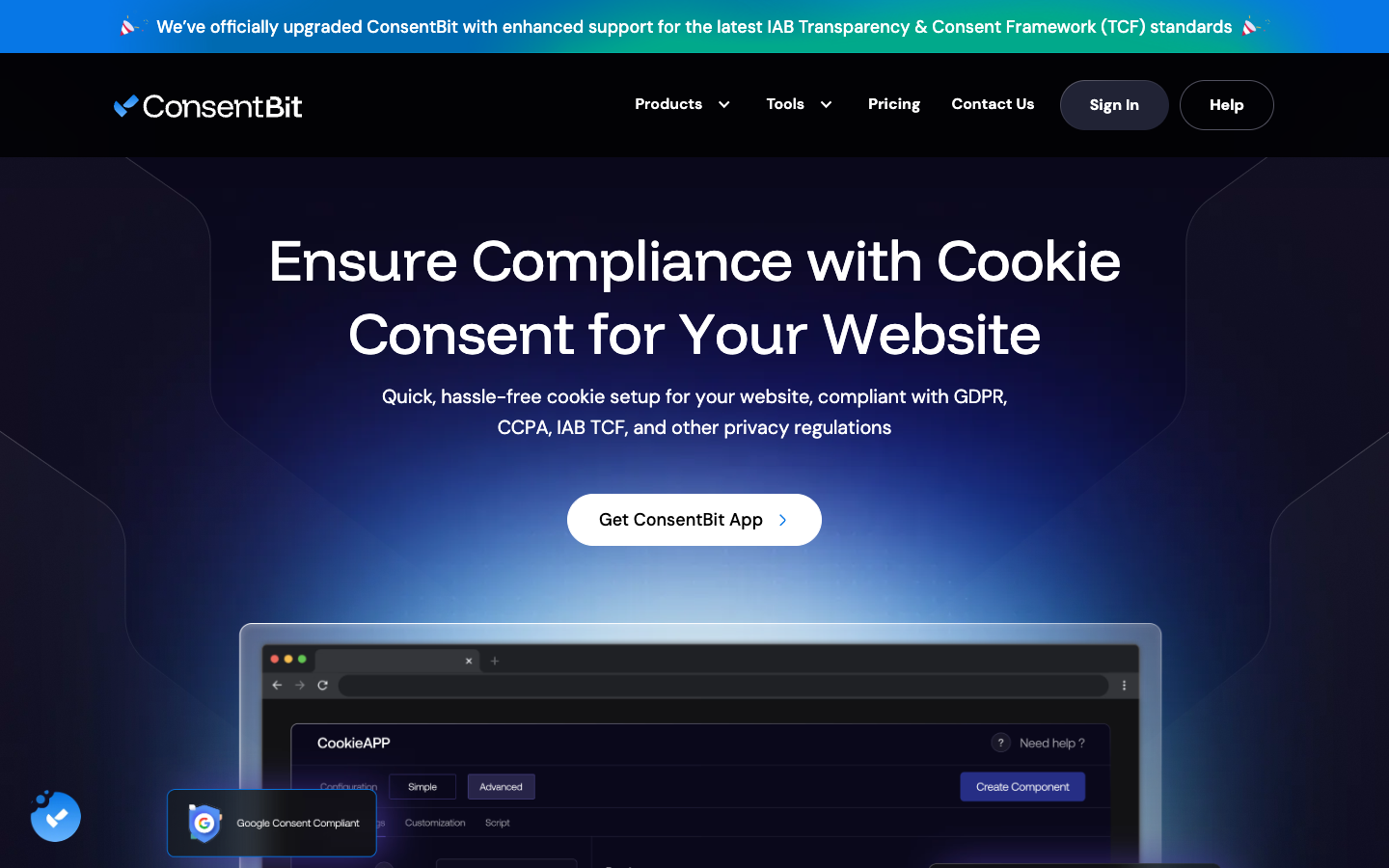 consentbit cookiebot