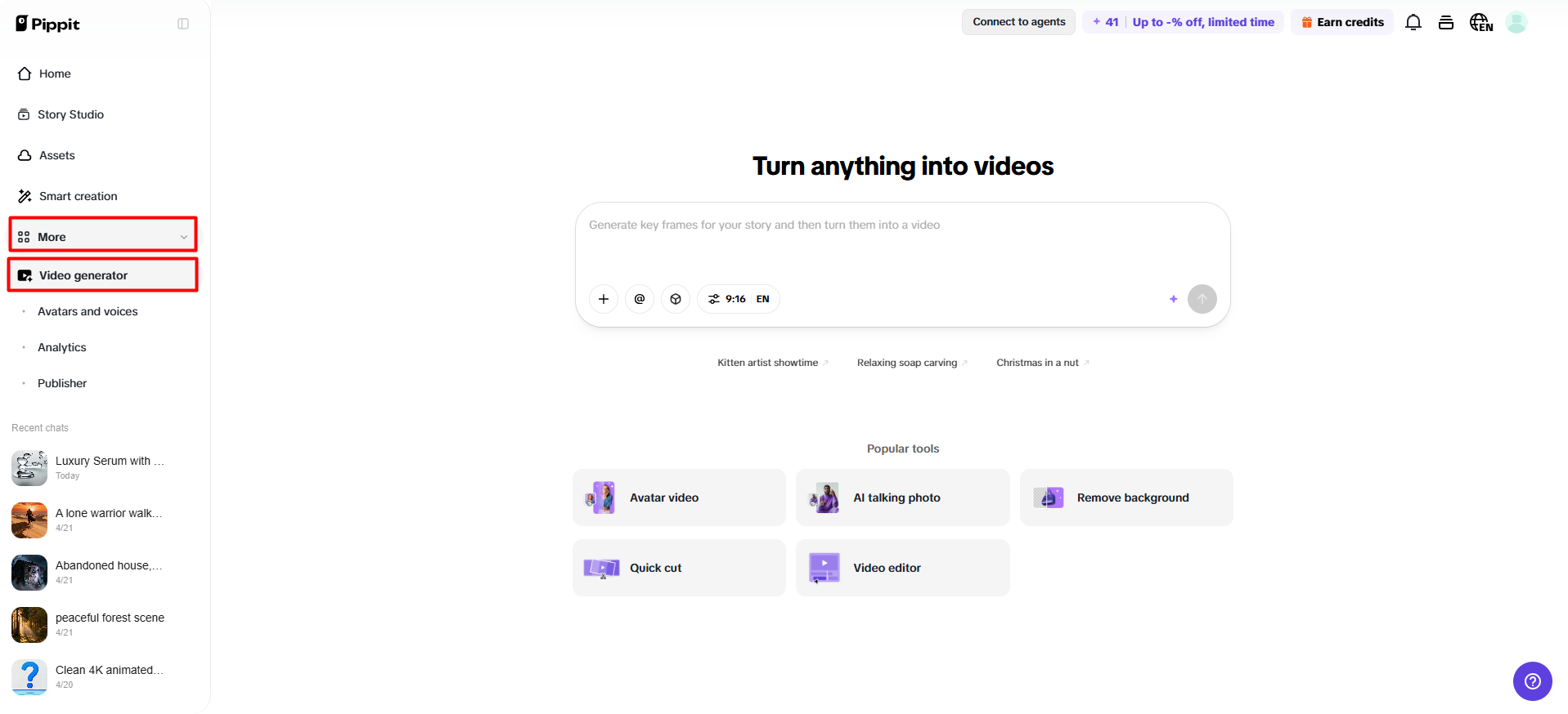 create immersive