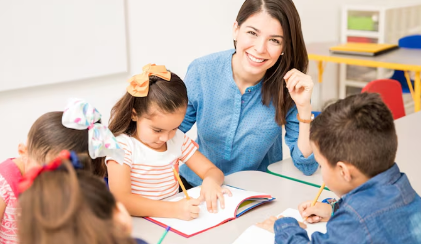 exploring kindergarten