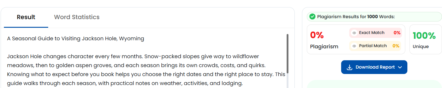 seasonal guide